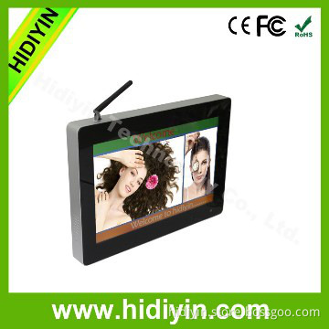 13.3 inch play button battery lcd remote advertising players with wifi